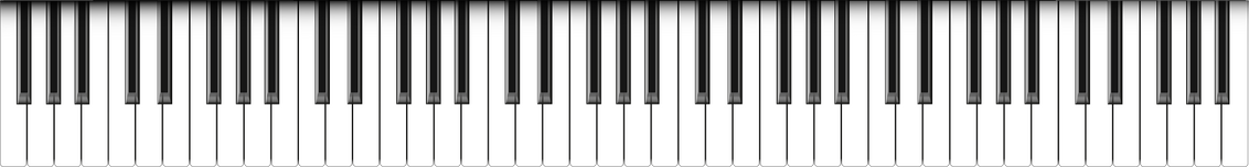 Piano keys. Musical instrument keyboard